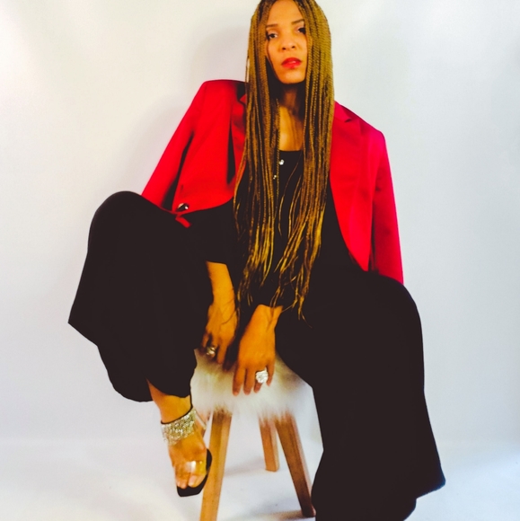 Satin Blazer - Picture 5 of 7